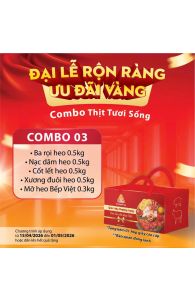 COMBO TƯƠI SỐNG 3 ____(nhận hàng sau 2 ngày)