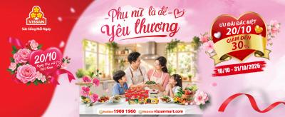 KHUYẾN MÃI - MỪNG NGÀY PHỤ NỮ VIỆT NAM 20/10 "PHỤ NỮ LÀ ĐỂ YÊU"