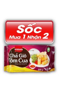 Chả giò tôm cua 500g - MUA 1 NHẬN 2