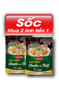 Hạt nêm chuẩn vị thịt 400g - (MUA 1 NHẬN 2)
