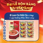 Cá xốt cà 170g - MUA 8 TẶNG LẠP XƯỜNG MINI 200G