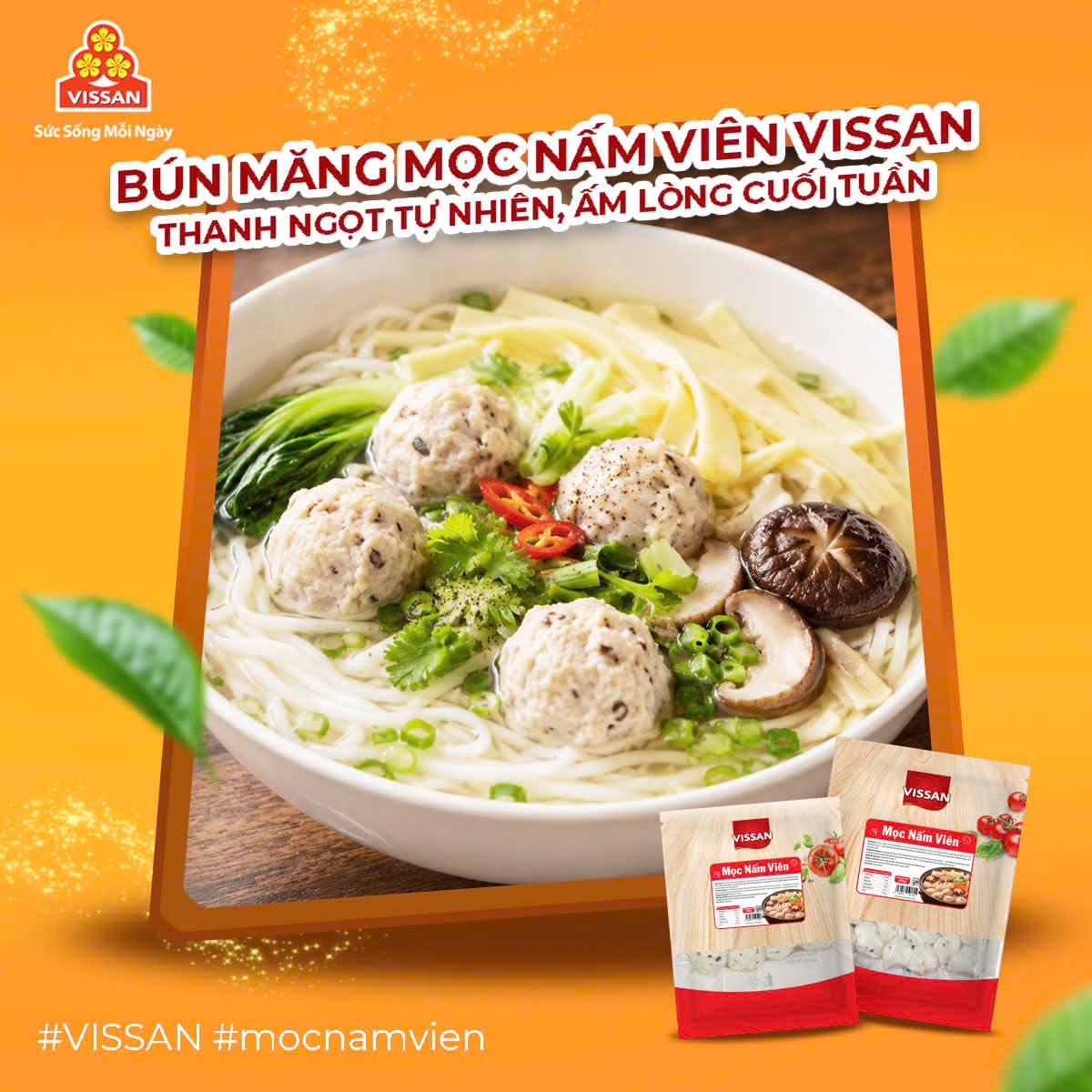 BÚN MĂNG MỌC NẤM VIÊN VISSAN
