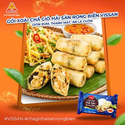 GỎI XOÀI CHẢ GIÒ HẢI SẢN RONG BIỂN VISSAN